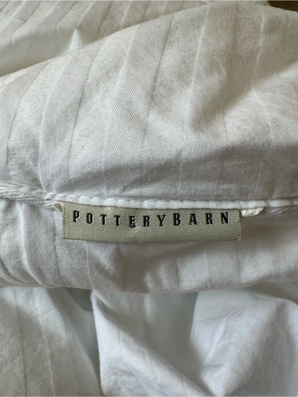 Pottery Barn White Twin Comforter